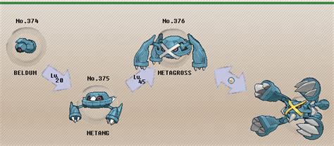metagross evolution chart.